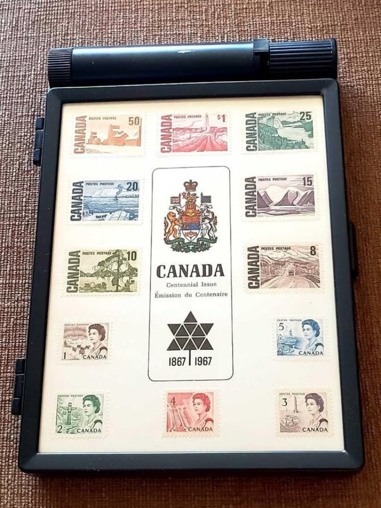 Other - 🌈 Antique Centennial Commemorative Stamp Box